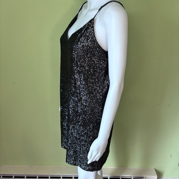 ANTHROPOLOGIE GENTLE FAWN SEQUIN DRESS SIZE MEDIUM - Picture 2 of 8